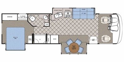 2008 Gulf Stream Independence 8327 floorplan