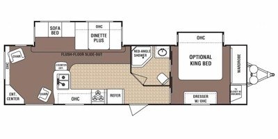 2008 Dutchmen DSL 31L-BS floorplan