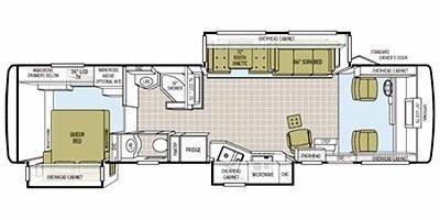 2008 Tiffin Motorhomes Allegro Bay 35 TSB floorplan