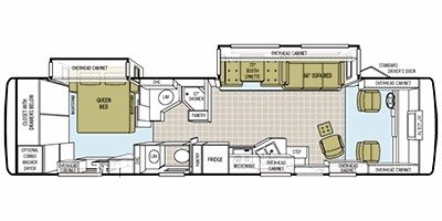 2008 Tiffin Motorhomes Allegro Bay 37 DB floorplan