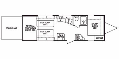 2008 KZ MXT 268 floorplan