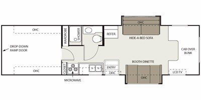 2008 Four Winds Fun Mover 35D floorplan