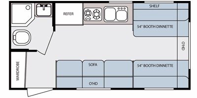 2008 Gulf Stream Kingsport 182 Lite floorplan