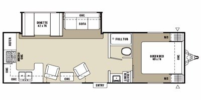 2008 Coachmen Spirit Of America SuperSlide 29RKS floorplan