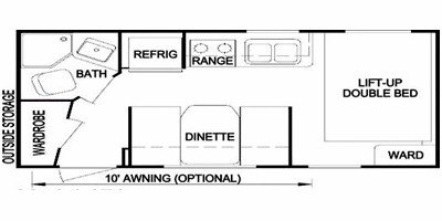 2008 Skyline Aljo Limited 171 floorplan