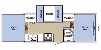 2008 Starcraft RT 34RT floorplan