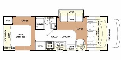 2008 Forest River Forester 2651S floorplan