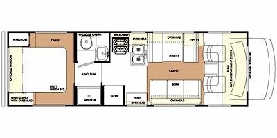 2008 Forest River Forester 2901SS floorplan