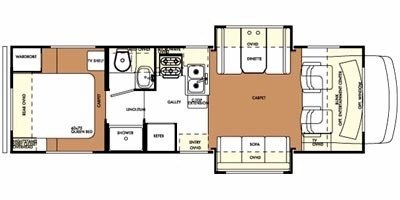 2008 Forest River Forester 2941DS floorplan