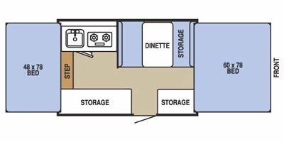 2008 Starcraft Starcraft 2106 floorplan