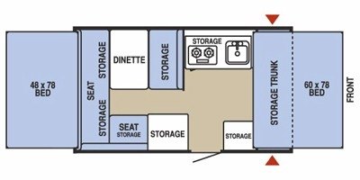 2008 Starcraft Starcraft 2102 floorplan