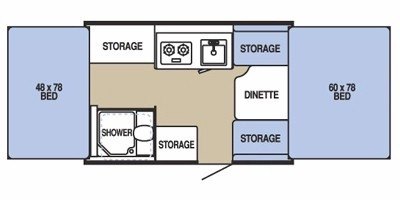 2008 Starcraft Starcraft 2108 floorplan