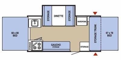 2008 Starcraft Starcraft 2404 floorplan