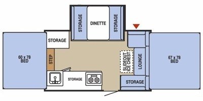 2008 Starcraft Starcraft 2407 floorplan