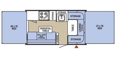 2008 Starcraft Starcraft 2414 floorplan