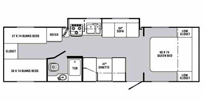 2008 R-Vision Trail-Sport TS29BHSS floorplan