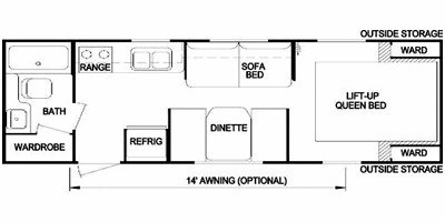 2008 Skyline Nomad Limited 208 South Central floorplan