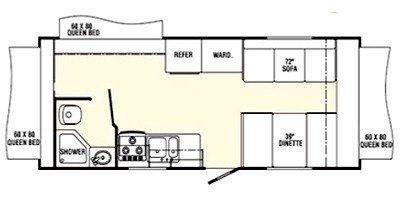 2008 R-Vision Max-Sport MS-21E floorplan