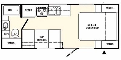 2008 R-Vision Max-Sport MS-19 floorplan