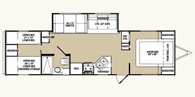 2008 R-Vision Super Sport SS-30QBHS floorplan