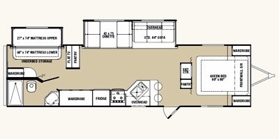 2008 R-Vision Super Sport SS-31BHDS floorplan