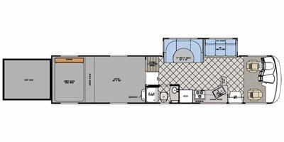 2008 Gulf Stream Bounty Hunter 3916B floorplan