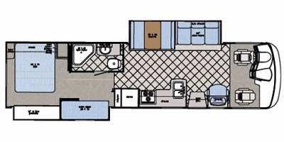 2008 Gulf Stream Yellowstone 8359 floorplan