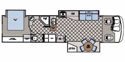 2008 Gulf Stream Yellowstone 8367 floorplan