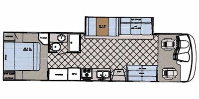 2008 Gulf Stream Yellowstone 8330 floorplan