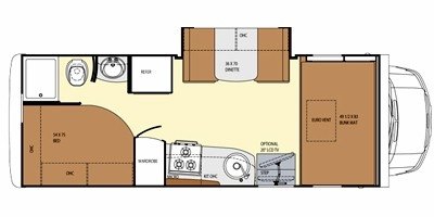 2008 Gulf Stream Conquest Vista Cruiser Mini 4231 floorplan