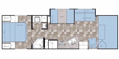 2008 Gulf Stream Conquest Independence LE 6237 floorplan