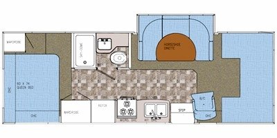 2008 Gulf Stream Conquest Independence LE 6267 floorplan