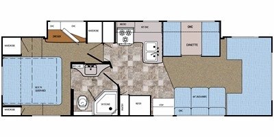 2008 Gulf Stream Conquest Independence LE 6319 floorplan