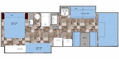 2008 Gulf Stream Conquest Independence LE 63111 floorplan