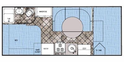 2008 Gulf Stream Conquest Yellowstone LE 6237 floorplan