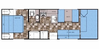 2008 Gulf Stream Conquest Ultra LE 6280 floorplan