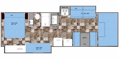 2008 Gulf Stream Conquest Ultra LE 63111 floorplan