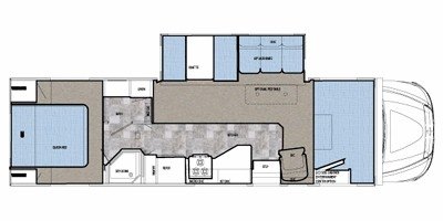 2008 Gulf Stream Conquest Gladiator 6316 floorplan