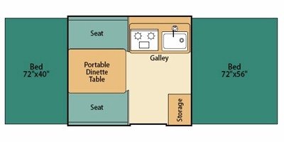 2008 Fleetwood Destiny Series Taos floorplan