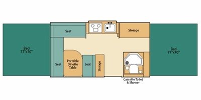 2008 Fleetwood Destiny Series Westlake floorplan