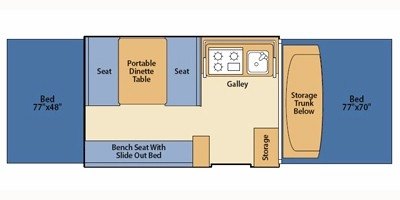 2008 Fleetwood Americana Series Cheyenne floorplan