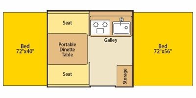 2008 Fleetwood Evolution Series Cobalt floorplan