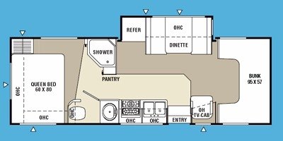 2008 Coachmen Freelander 2600SO floorplan