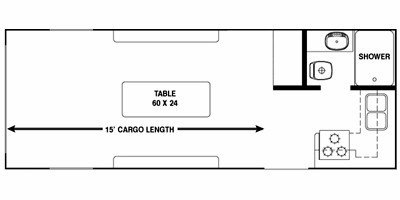 2008 Forest River Work And Play 22LK floorplan