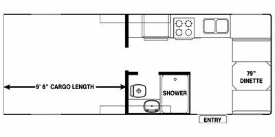 2008 Forest River Work And Play 22SK floorplan