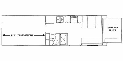 2008 Forest River Work And Play 28FS floorplan