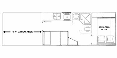 2008 Forest River Work And Play 28BR floorplan