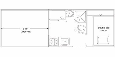 2008 Forest River Work And Play 24BD floorplan