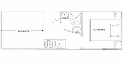 2008 Forest River Work And Play 26WD floorplan