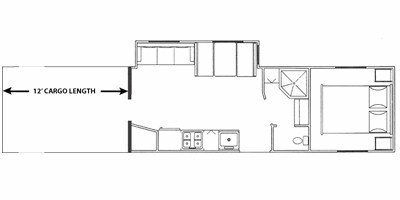 2008 Forest River Work And Play 38SL floorplan